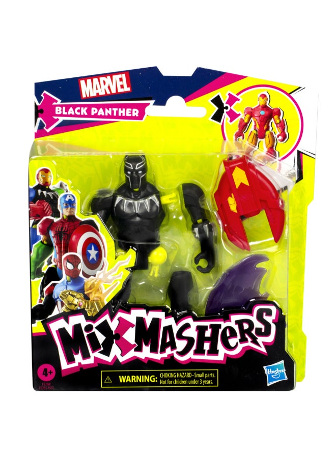 AVENGERS Avn Mixmashers Black Panther Basic Figur - Image 3
